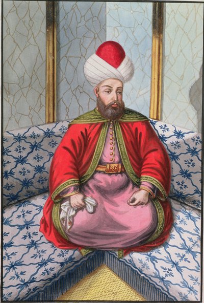Orkhan (1288-1359), Sultan 1326-59, from A Series of Portraits of the Emperors of Turkey, 1808 by English School